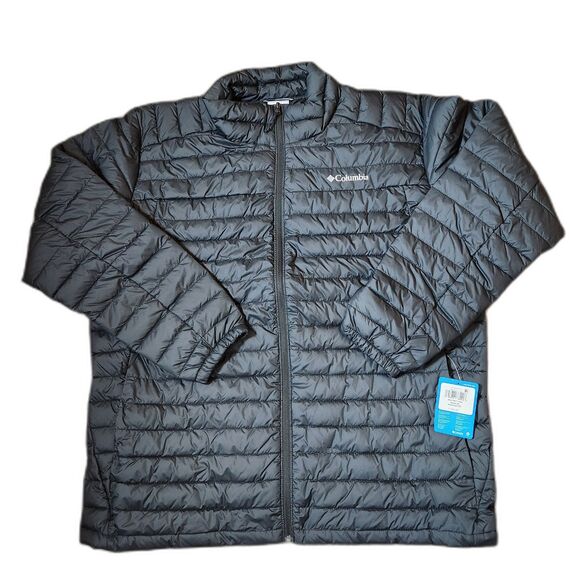 Columbia Silver Falls Jacket – Men’s 2X – Black – Full Zip – New with Tags - Picture 1 of 9
